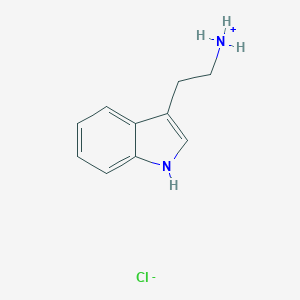 molecular formula C10H13ClN2 B167248 色胺盐酸盐 CAS No. 343-94-2