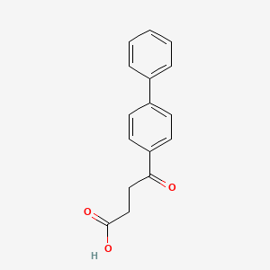 molecular formula C16H14O3 B1672489 芬布芬 CAS No. 36330-85-5