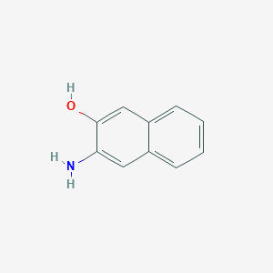 molecular formula C10H9NO B167251 3-氨基-2-萘酚 CAS No. 5417-63-0