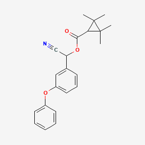 molecular formula C22H23NO3 B1672528 芬普罗帕林 CAS No. 39515-41-8