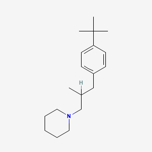 molecular formula C19H31N B1672529 芬丙啶 CAS No. 67306-00-7