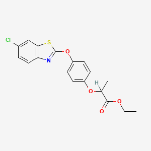 B1672538 Fenthiaprop-ethyl CAS No. 66441-11-0