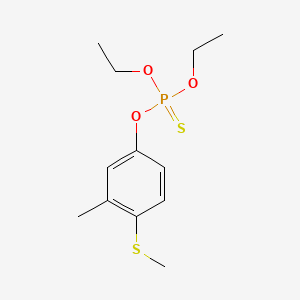 molecular formula C12H19O3PS2 B1672540 乙基苯硫磷 CAS No. 1716-09-2