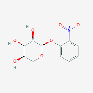 molecular formula C11H13NO7 B016726 2-Nitrophenyl b-D-xylopyranoside CAS No. 10238-27-4