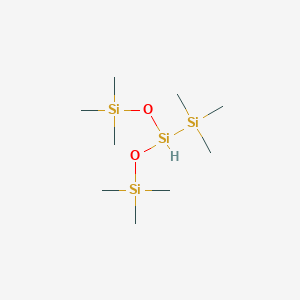 B167260 1,1,1,5,5,5-Hexamethyl-3-(trimethylsilyl)trisiloxane CAS No. 139347-50-5