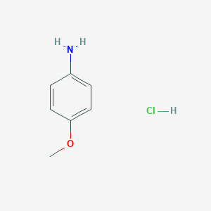 molecular formula C7H10ClNO B167263 对苯甲醚盐酸盐 CAS No. 20265-97-8