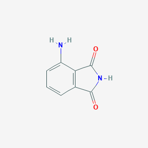 molecular formula C8H6N2O2 B167264 3-氨基邻苯二甲酰亚胺 CAS No. 2518-24-3