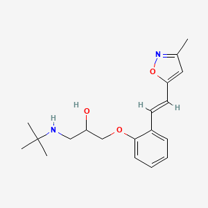 molecular formula C19H26N2O3 B1672641 异萘普洛 CAS No. 75949-60-9