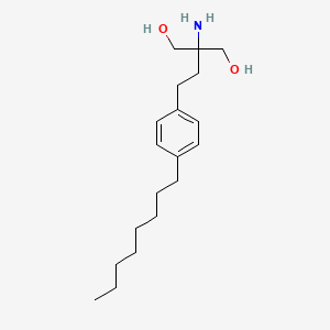 molecular formula C19H33NO2 B1672674 芬戈莫德 CAS No. 162359-55-9