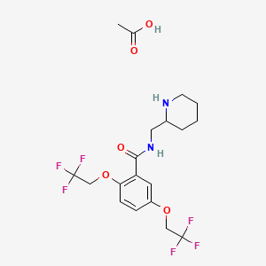 B1672766 Flecainide acetate CAS No. 54143-56-5