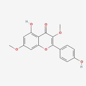 molecular formula C17H14O6 B1672796 Kumatakenin CAS No. 3301-49-3