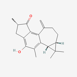 molecular formula C20H24O2 B1672807 Jatropholone A CAS No. 71424-66-3