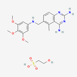 B1672814 JB-11 isethionate CAS No. 82935-04-4