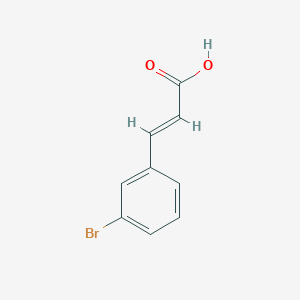 molecular formula C9H7BrO2 B167283 3-溴肉桂酸 CAS No. 32862-97-8