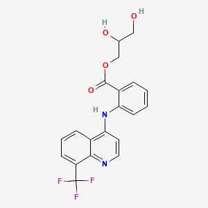 molecular formula C20H17F3N2O4 B1672839 氟他芬 CAS No. 23779-99-9