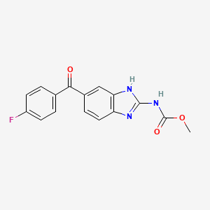 molecular formula C16H12FN3O3 B1672859 Flubendazole CAS No. 31430-15-6