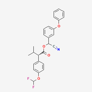 B1672867 Flucythrinate CAS No. 70124-77-5