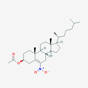 B167287 6-Nitrocholest-5-en-3-beta-yl acetate CAS No. 1912-54-5