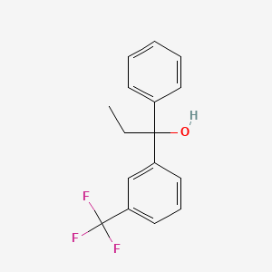 molecular formula C16H15F3O B1672879 氟米松 CAS No. 56430-99-0