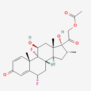B1672882 Flumethasone 21-acetate CAS No. 2823-42-9