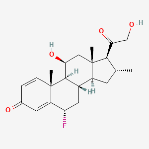 molecular formula C22H29FO4 B1672899 氟可醇酮 CAS No. 152-97-6