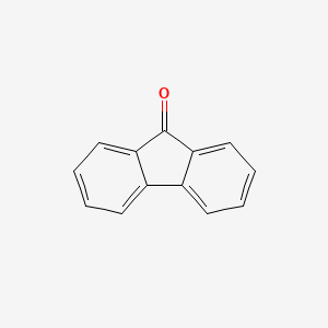 molecular formula C13H8O B1672902 9-芴酮 CAS No. 486-25-9