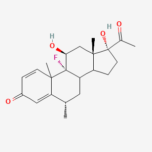 molecular formula C24H31FO5 B1672912 氟米松 CAS No. 426-13-1