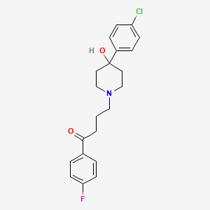 molecular formula C21H23ClFNO2 B1672928 Haloperidol CAS No. 52-86-8