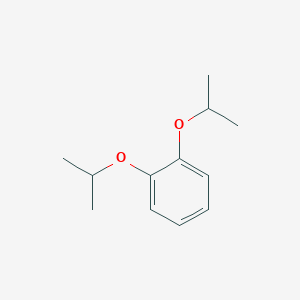 molecular formula C12H18O2 B167301 1,2-Bis[(propan-2-yl)oxy]benzene CAS No. 1698-98-2