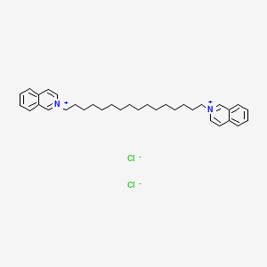 B1673033 Hedaquinium chloride CAS No. 4310-89-8