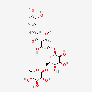 molecular formula C29H36O15 B1673129 Hesperidin methylchalcone CAS No. 24292-52-2