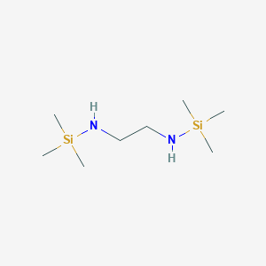 molecular formula C8H24N2Si2 B167313 N,N'-双(三甲基硅基)乙二胺 CAS No. 1821-99-4