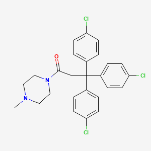 molecular formula C26H25Cl3N2O B1673131 Hetolin CAS No. 2390-22-9