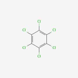 molecular formula C6Cl6 B1673134 Hexachlorobenzene CAS No. 118-74-1