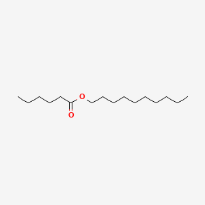 molecular formula C16H32O2 B1673153 Decyl hexanoate CAS No. 52363-43-6