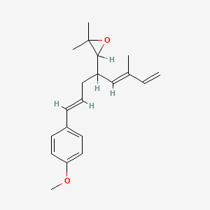 molecular formula C20H26O2 B1673175 Juvocimene II CAS No. 75539-63-8