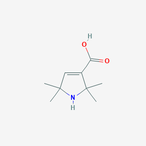 B016732 2,2,5,5-Tetramethyl-2,5-dihydro-1h-pyrrole-3-carboxylic acid CAS No. 76194-00-8