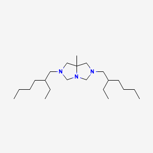 molecular formula C22H45N3 B1673223 己烯啶 CAS No. 5980-31-4