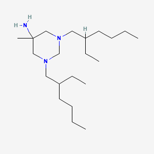 molecular formula C21H45N3 B1673225 Hexetidine CAS No. 141-94-6