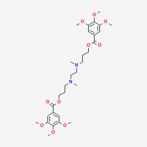 molecular formula C30H40N2O10 B1673226 Hexobendine CAS No. 54-03-5