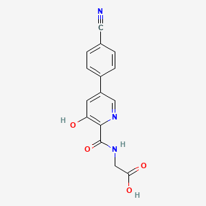 B1673245 HIF inhibitor CAS No. 1000025-14-8