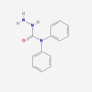 molecular formula C13H13N3O B167327 4,4-二苯基氨基脲 CAS No. 603-51-0