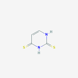 molecular formula C4H4N2S2 B167329 二硫尿嘧啶 CAS No. 2001-93-6