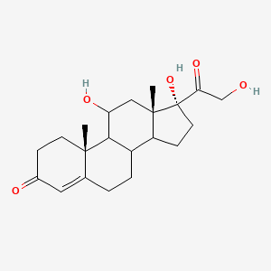 B1673445 Hydrocortisone CAS No. 50-23-7