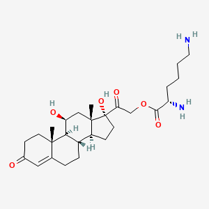 Hydrocortisone-21-lysinate