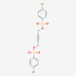 B167347 1-Bromo-4-[4-(4-bromophenyl)sulfonyloxybut-2-ynoxysulfonyl]benzene CAS No. 10171-40-1