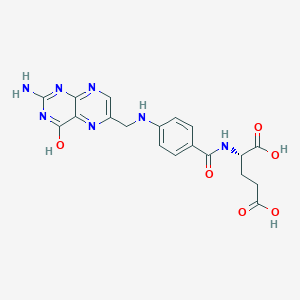 molecular formula C19H19N7O6 B1673523 Folic acid CAS No. 59-30-3