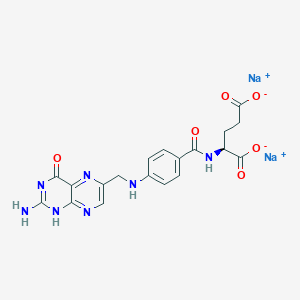 molecular formula C19H17N7Na2O6 B1673524 Folate sodium CAS No. 6484-89-5