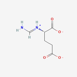 molecular formula C6H10N2O4 B1673545 Formiminoglutamic acid CAS No. 816-90-0