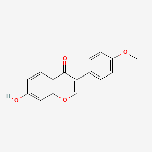 molecular formula C16H12O4 B1673546 福尔摩宁 CAS No. 485-72-3